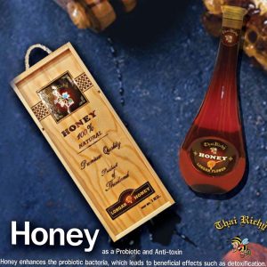 Thai Richy - 100% Pure Natural Longan Honey 1kg + WoodenGiftBox 🍯 ⭐PROMO! - Image 2