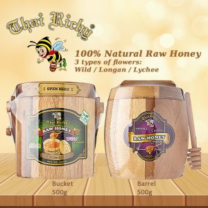 Thai Richy - Raw Honey 500g [Barrel]🍯Promo! *FOC- Propolis Mouth Spray! - Image 4