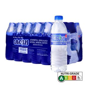Cactus Brand - Natural Mineral Water 500ml x 24  Shrink Wrap🌟Promo! - Image 1