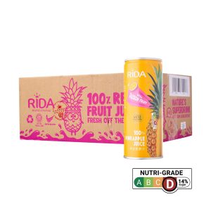 Rida - 100% Pineapple Juice + Passion Fruit Juice 250ml *PROMO! - Image 2