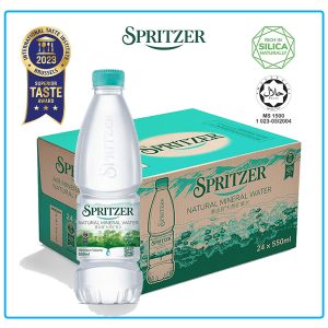 Spritzer Brand - Natural Mineral Water 550ml X 24 🌟Promo - Image 1