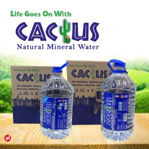 Cactus Brand - Natural Mineral Water 5.5L x 2 Btls *11.11 - Image 2