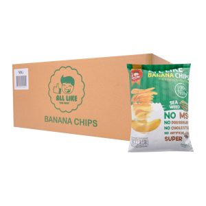 ALL LIKE Banana🍌Chips- Seaweed 45g ⚡Promo - Image 4